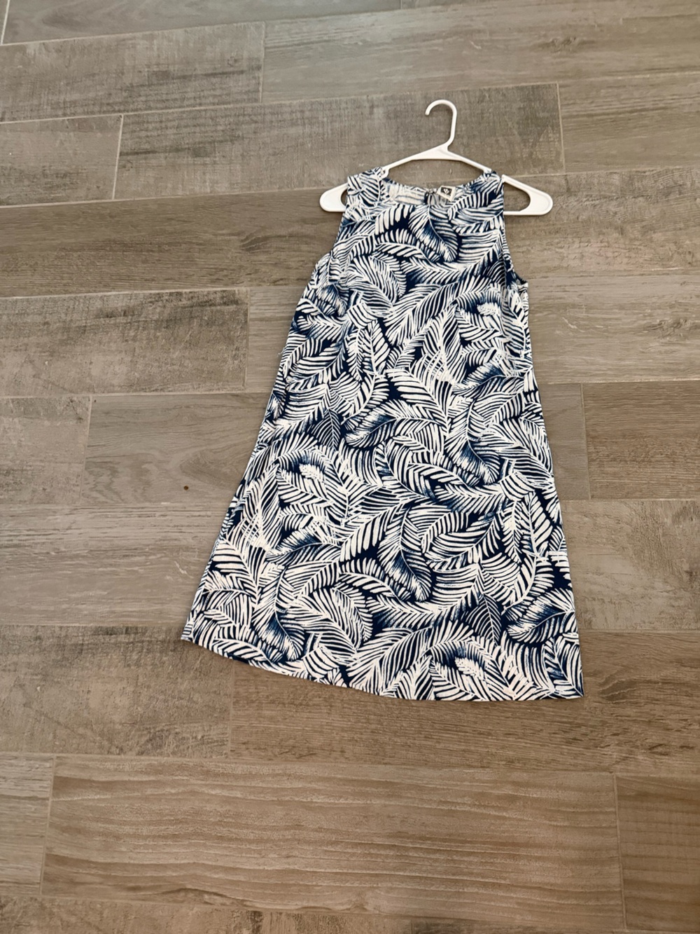 Linen blend dress